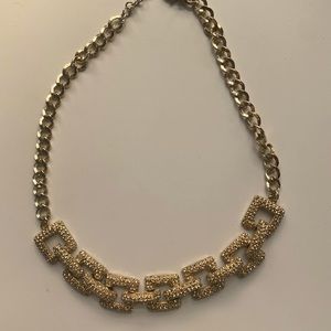 Edgy Chain Necklace (Gold)